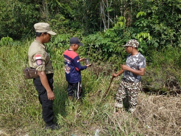 HUT Tagana Kabupaten Pelalawan Bersama PT RAPP