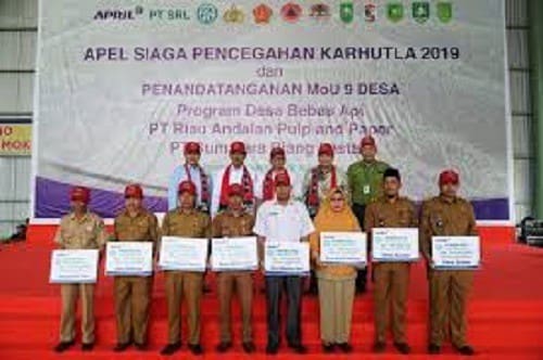 Program yang Awalnya Digagas PT RAPP, Sudah Berjalan Lima Tahun, FFVP Sukses Tekan Karhutla di Riau