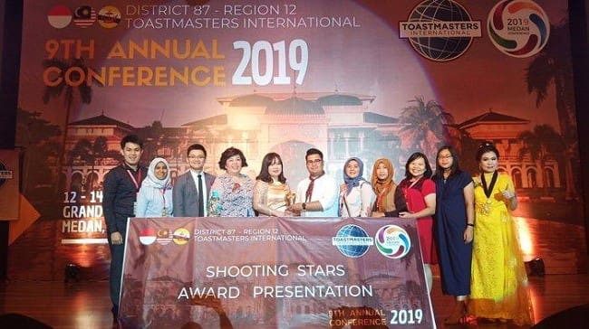 Toastmaster RAPP Raih Penghargaan President Distinguished Club