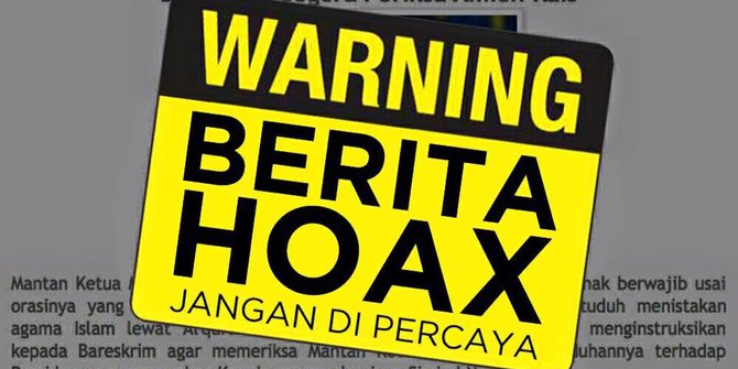 hoax, misinformasi