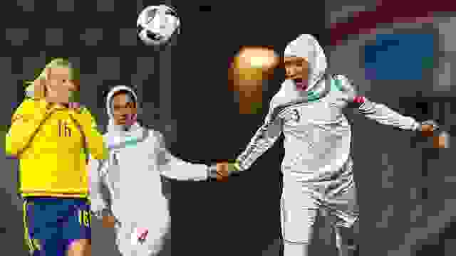 pesepakbola muslim wanita