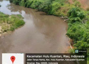 Pencemaran Limbah Industri di Sungai Batang Balui Desa Sungai Pinang Kecamatan Hulu Kuantan, Kuantan Singingi.