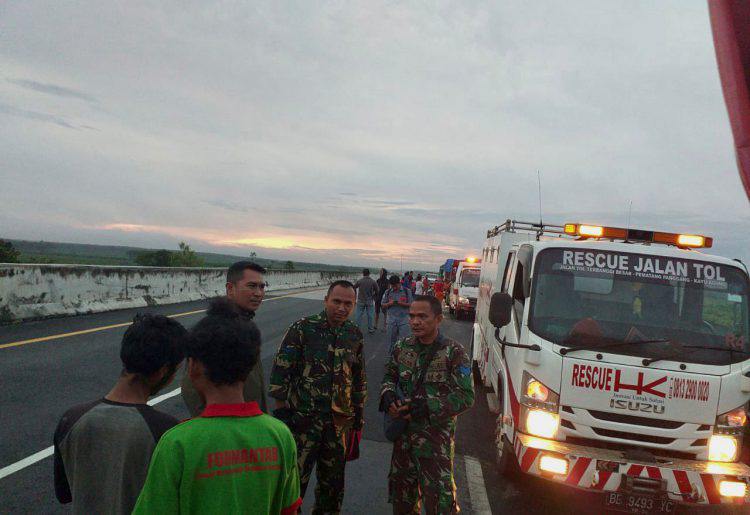 Pengamanan tol jelang nataru