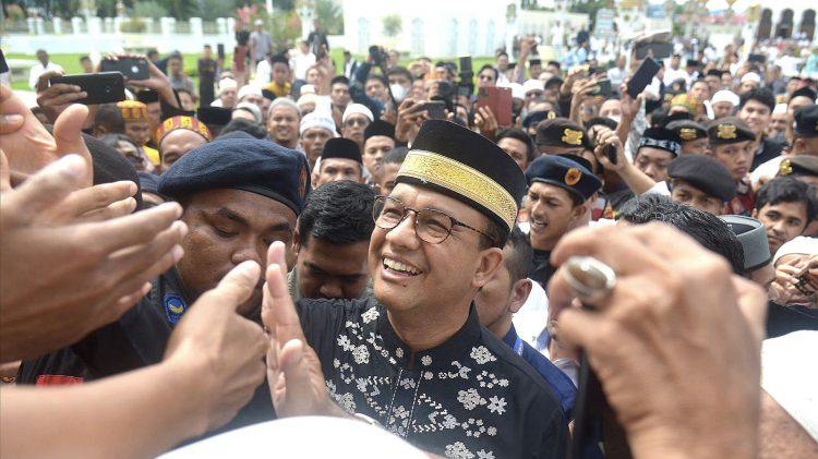 Pendukung Anies Baswedan di Riau