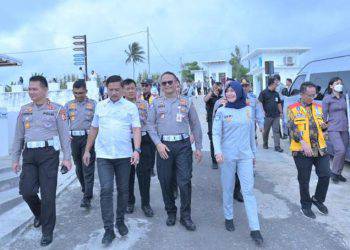 Jasa Raharja bersama Kementerian Perhubungan (Kemenhub) dan Korlantas Polri, melakukan pengecekan jalur mudik di sepanjang Pantai Selatan (Pansela), pada Kamis-Minggu (19-22/01/2023)