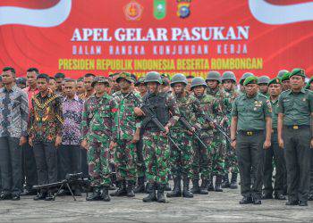 Pengamanan jokowi ke riau