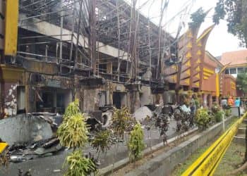 MPP Pekanbaru Terbakar