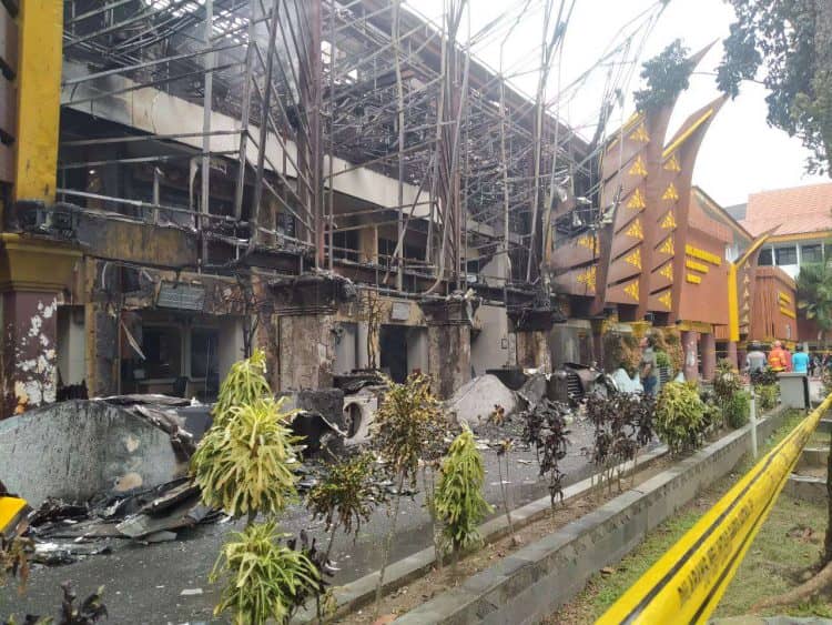 MPP Pekanbaru Terbakar