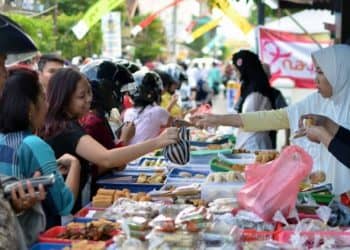 pasar ramadhan di pekanbaru