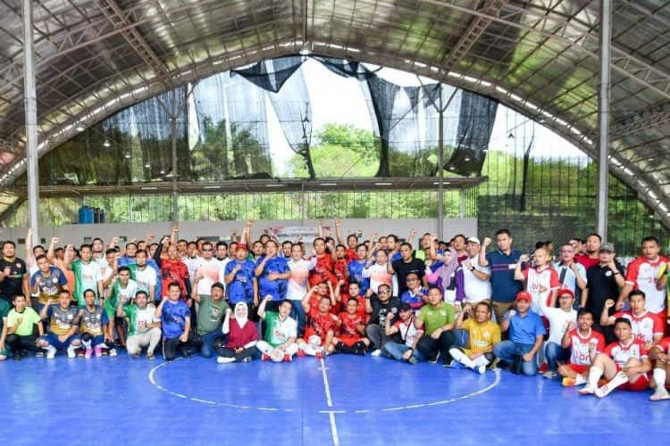 Turnamen Futsal Internal BRK Syariah 
Foto : Istimewa