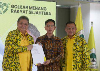 Partai Golkar Resmi Usung Gibran Rakabuming Raka untuk Pilpres 2024