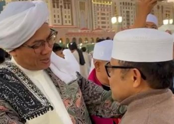 Cak Imin Berjumpa dengan Ulama Kharismatik Saat Menjalani Umroh