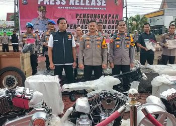 Penyelundupan Barang Ilegal di Bengkali Capai Rp5 Miliar Diungkap, Ada Mesin Harley Davidson Hingga Rokok