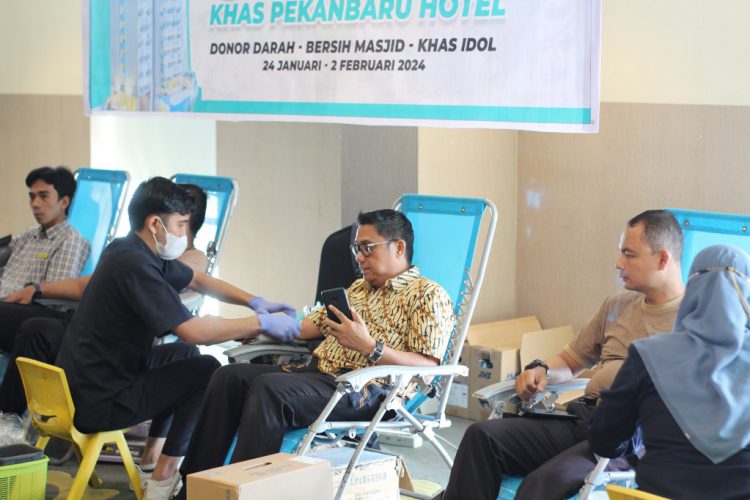 KHAS Pekanbaru Hotel Berbagi Kasih Lewat Donor Darah: '8 Tahun Cerita Tak Terlupakan'