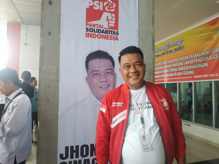 Pindah ke PSI, Jhon Romi Sinaga Optimis Rebut Kursi Parlemen