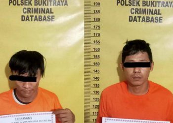 Curanmor di Pekanbaru Terekam CCTV, Dua Pelaku Dirungkus Polisi dalam Hitungan Jam