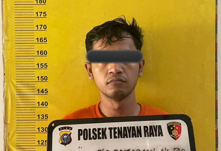 Pencuri Sepeda Motor Tertangkap Basah Pemiliknya Saat Beraksi