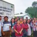 Peserta Program Kelompok Belajar Paket B dan Paket C foto bersama di salah satu sekolah binaan RAPP di bawah Yayasan Kerinci Citara Kasih (YKCK) yaitu SD Global Andalan di Kabupaten Pelalawan, baru-baru ini.