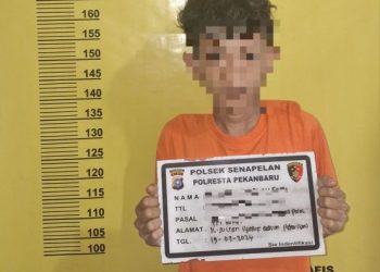 Aniaya PSK, Pemudia di Pekanbaru Digulung Polisi