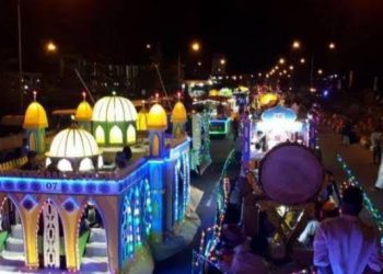 Pawai Takbir dan Festival Lampu Colok