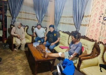 Warga yang Ditabrak Buronan di Pekanbaru Dapatkan 20 Jahitan di Kakinya