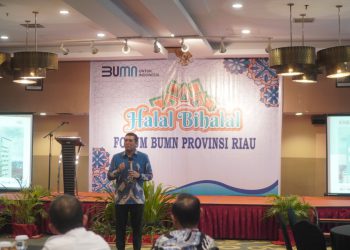 Ketua Umum Forum BUMN Riau, Bapak Rindra Setyawan