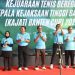 Kejuaraan Tenis Kepala Kejaksaan Tinggi (Kajati) Banten Cup 2024 resmi dimulai pada Selasa pagi, 28 Mei 2024.