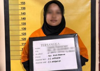 Wanita Lesbian di Pekanbaru yang Tikam Pria Mantan Kekasihnya Berhasil Ditangkap