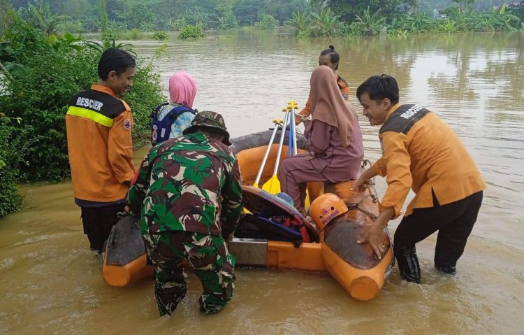 Banjir Kembali Landa Empat Desa di Kabupaten Serang