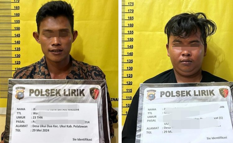 Polsek Lirik Tangkap Empat Pelaku Pencabulan Anak di Bawah Umur