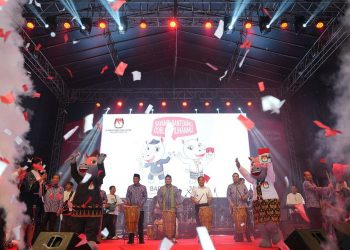 KPU Banten Pilih Badak Jawa Sebagai Maskot Pilgub 2024