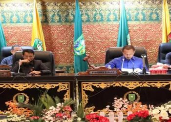 DPRD Provinsi Riau gelar rapat paripurna mengenai penyampaian rekomendasi Bapemperda terhadap Ranperda tentang RTRW Provinsi Riau tahun 2024-2044