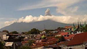 Gunung Marapi Kembali Erupsi, Semburan Abu Vulkanik Capai 600 Meter