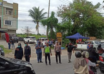 Razia Angkutan Barang di Pekanbaru, Puluhan Kendaraan Ditilang dan Dikandangkan