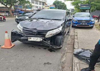 Kecelakaan di Jalan Ahmad Yani, Pengendara Motor Alami Luka Serius