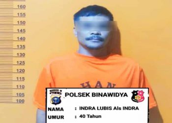 Polsek Binawidya Tangkap Pelaku Penggelapan Sparepart Mobil di Pekanbaru