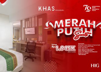 Hotel KHAS Pekanbaru Tawarkan Promo Spesial "Merah Putih Sweet" untuk Rayakan HUT ke-79 RI