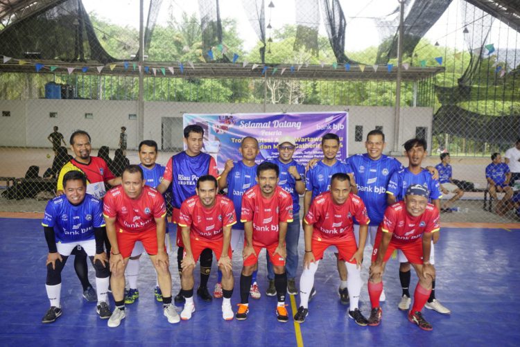 Bank BJB Gelar Trofeo Futsal untuk Pererat Silaturahmi dengan Wartawan