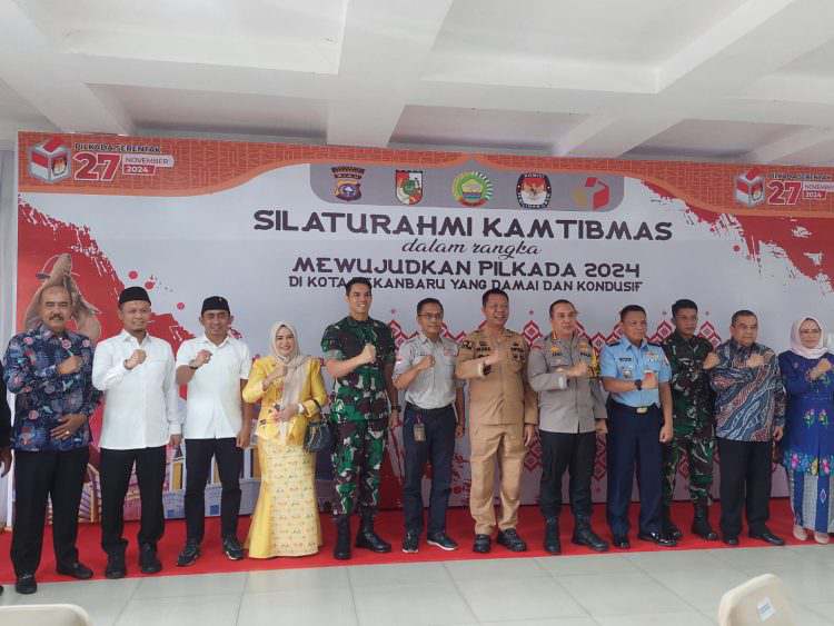 Kumpulkan 5 Paslon Pilwako, Kapolres Pekanbaru: Wujudkan Pilkada Damai