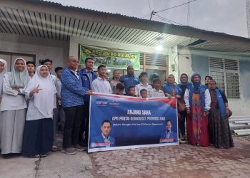 HUT ke-23 Partai Demokrat, DPD Riau Rayakan Bersama Anak Panti Asuhan Al Akbar