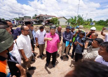 Pembangunan Jembatan Sungai Mesjid Ditargetkan Rampung Akhir Tahun Ini