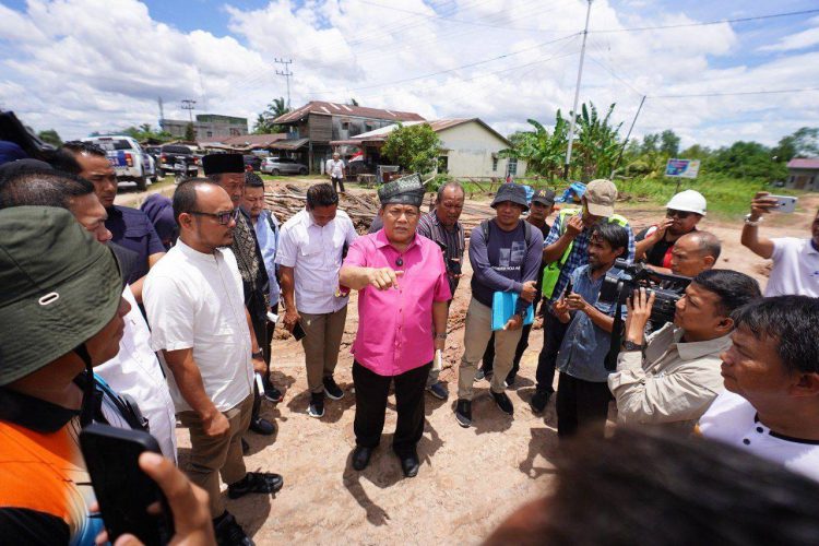 Pembangunan Jembatan Sungai Mesjid Ditargetkan Rampung Akhir Tahun Ini