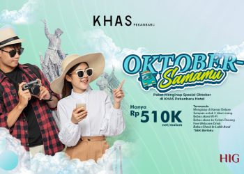 KHAS Pekanbaru Hadirkan Promo Spesial 'Oktober Samamu', Hanya Rp 510 Ribu per Malam