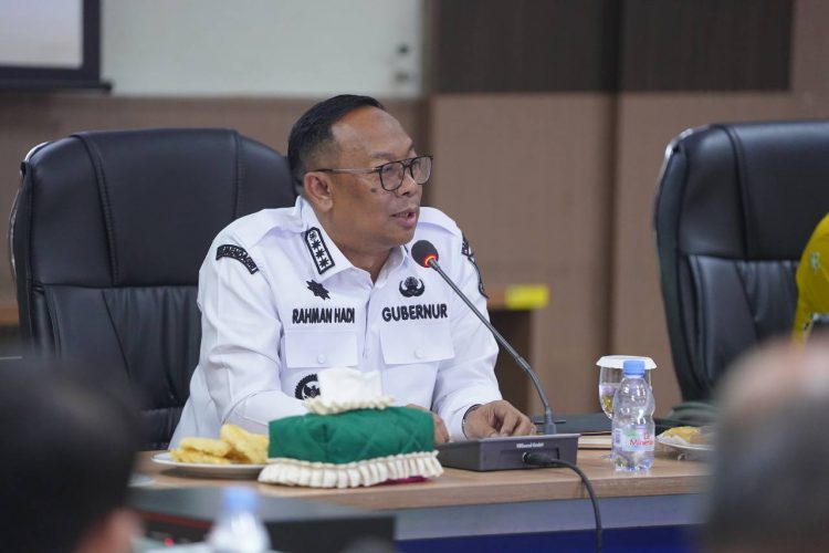 Pj Gubri: Upaya Percepatan Tekan Kemiskinan Ekstrem di Riau Perlu Didukung Data yang Jelas