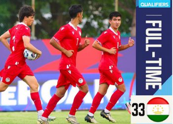 Tajikistan Gulung Guam 33-0 di Kualifikasi Piala Asia U-17