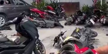 Bentrok Dua Kelompok di Car Wash Jalan Nangka, Kendaraan Rusak