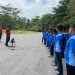 52 Forest Protection Ranger dari 5 kabupaten wilayah operasional RAPP simulasi dan pelatihan penyegaran penggunaan alat-alat pemadam kebakaran saat Coordination Meeting Program Desa Bebas Api (Free Fire Village Program/FFVP).