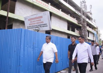 Realisasi Proyek Renovasi Pasar Bawah Masih Jauh dari Target Setelah Setahun Berjalan