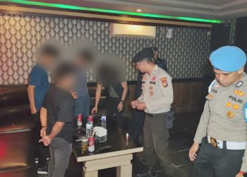 Jelang Tahun Baru 2025, Polresta Pekanbaru Razia Tempat Hiburan Malam