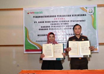 BRK Syariah Jalin Kerjasama dengan Kejari Pekanbaru